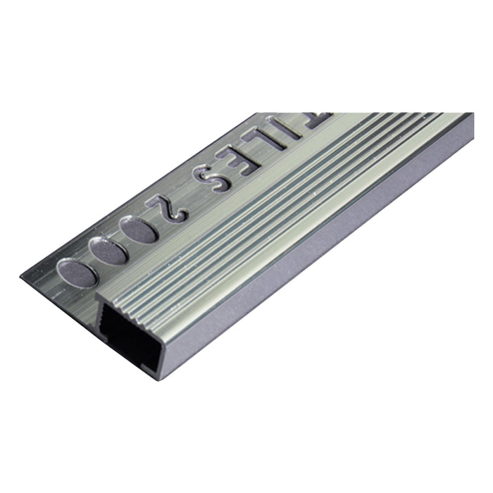 PELDAÑO 10MMX2.5M PZA PLATA BRILLO Til