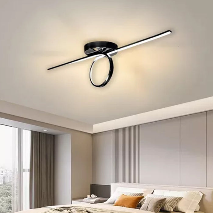 LAMPARA DE TECHO METALICO TRES TEMPERATU