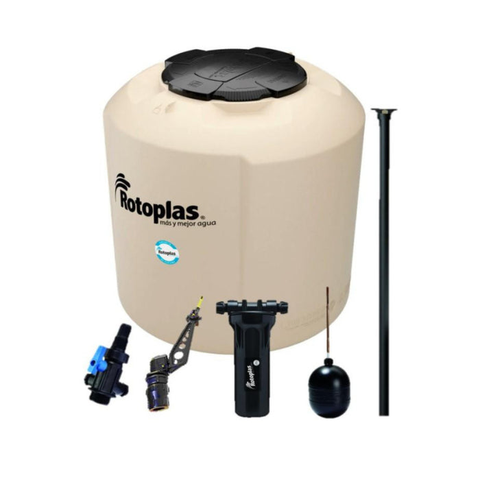 TINACO PLUS 1100L EQUIPADO 500472 ROTOPL
