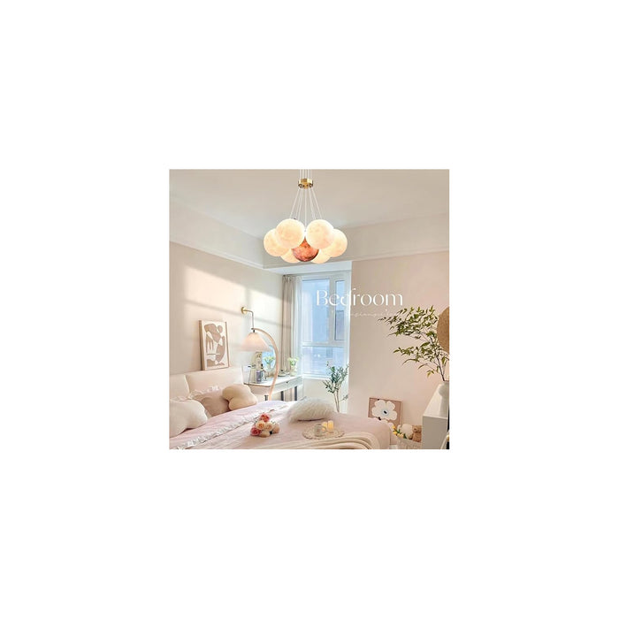 CANDELABRO DE TECHO LUNA IMPRESION 3D 7