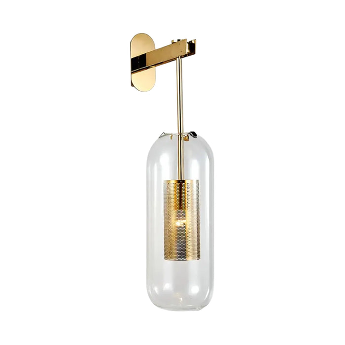 ARBOTANTE TIPO L CRISTAL ORO E14(D13CM*H