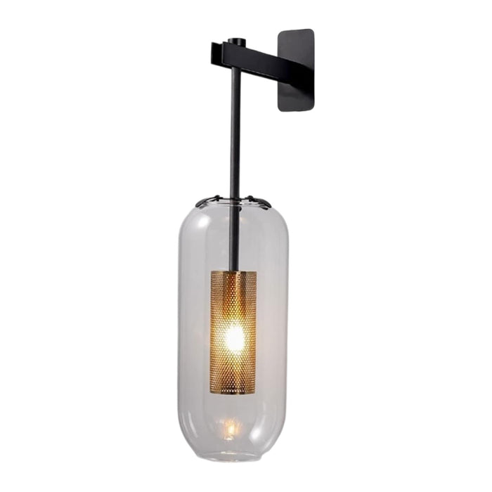 ARBOTANTE TIPO L CRISTAL GRIS HUMO E14(D