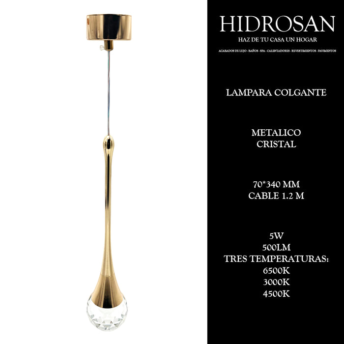 LAMPARA COLGANTE DECORATIVO MODERNO META