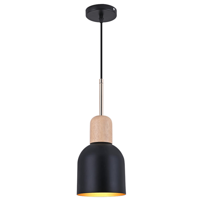 LAMPARA COLGANTE CAMPANA BLANCO DECORATI