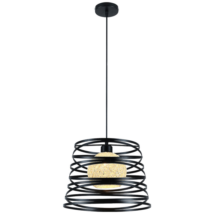 LAMPARA COLGANTE MUELLE DECORATIVO MODER