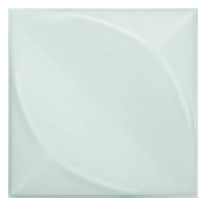 HOJA MATE RELIEVE 15x15 PZA BLANCO Tile