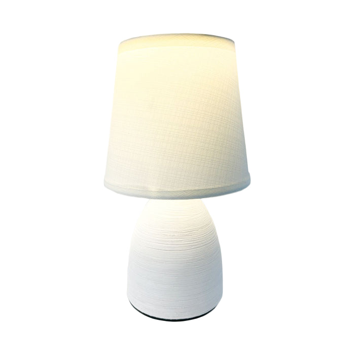 LAMPARA DE BURO CERAMICA 1.5M CABLE CON