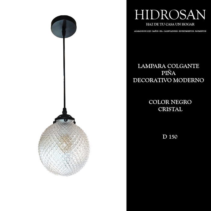 LAMPARA COLGANTE PIÑA DECORATIVO MODERNO