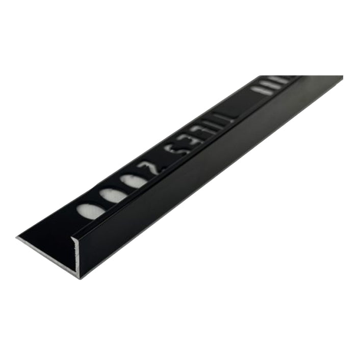 PERFIL L 12MMX2.5ML PZA NEGRO BRILLO T