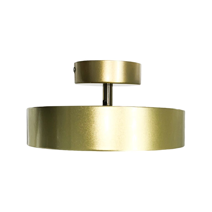 PLAFON LED MODERNO REDONDO METALICODORAD
