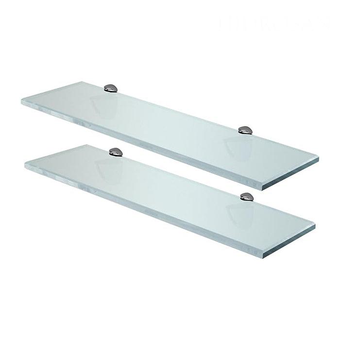 2 REPISAS PARA BAÑO 40X11 9MM COLOR S