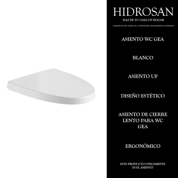 ASIENTO GEA PZ CST BLANCO