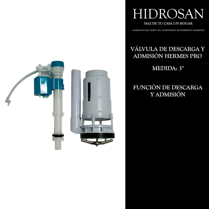 VALV ADM/DESC HERMES PRO PZ CST