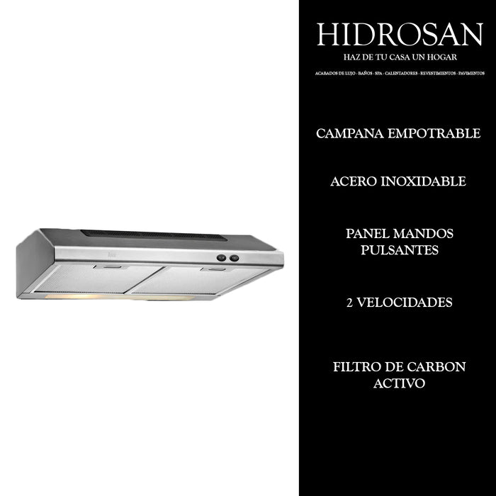CAMPANA EMP REC TMX 60 INOX EA