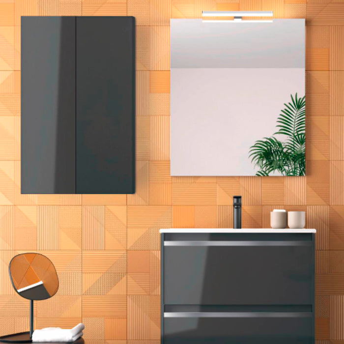 ALTOS AUXILIARES GRIS ALTO BRILLO 50X80X17