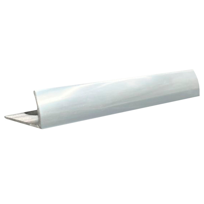 ESQUINERO STD 8MM 2 2.45 ALUMINIO PLATA