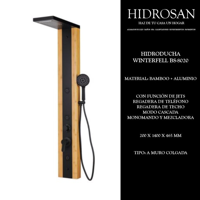 WINTERFELL HIDRODUCHA BS-8020 PZ CST