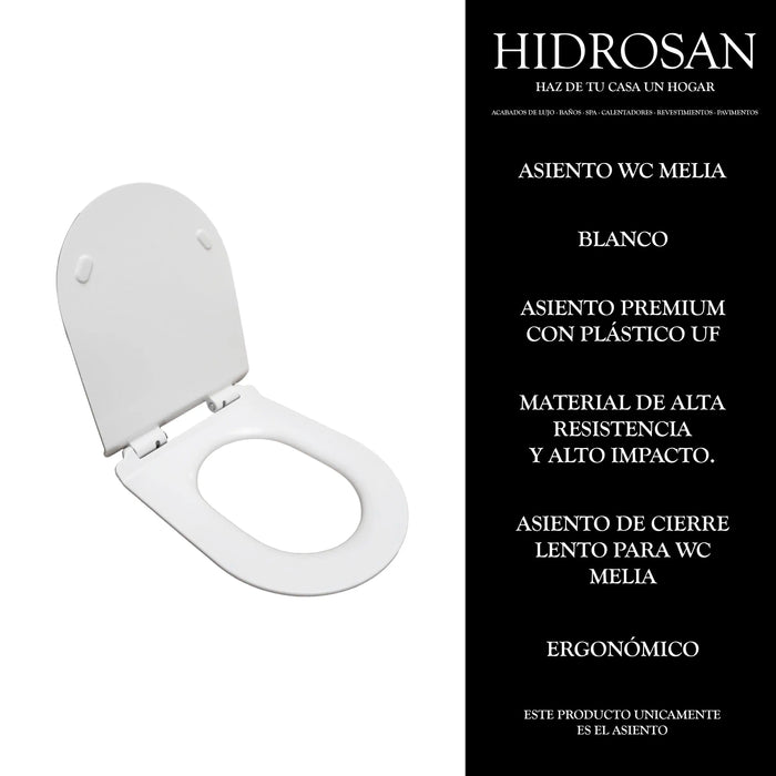 ASIENTO WC MELIA MWCSASIENTOMELIA PZ CST