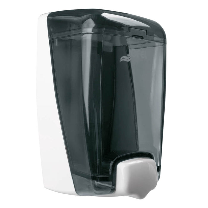 JABONERA AZUR MAXI RELLENABLE BLANCA LOG