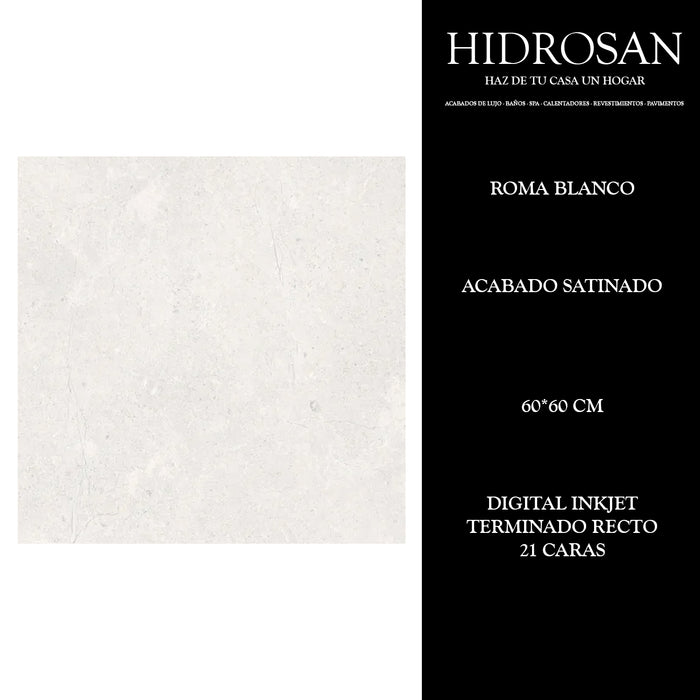 ROMA SATIN WHITE G N TR AT DI(MX 60X60 5