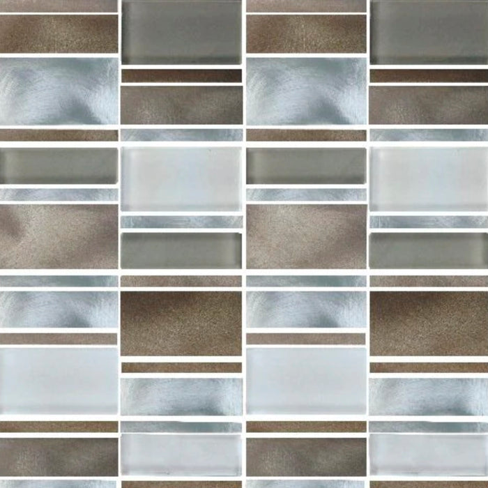 BRICK DEC Mixto 8MM 30X30 BRONCE PZA CST