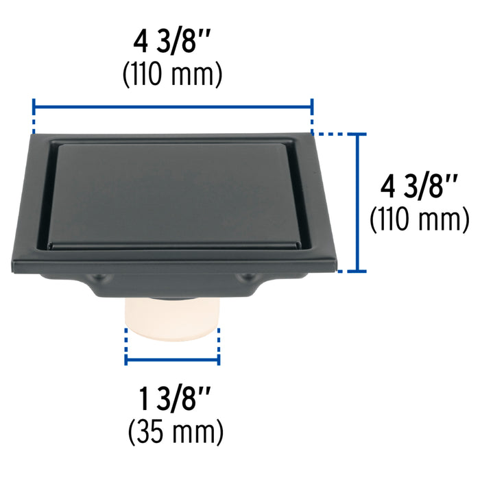RS-703M Resumidero reversible 4', anti o