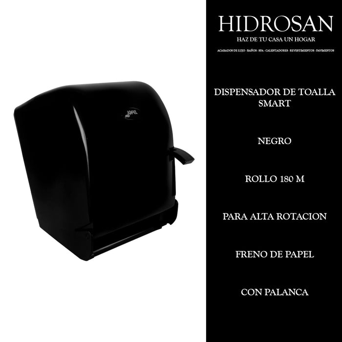 TOALLERO PALANCA SMART BLACK AG10600