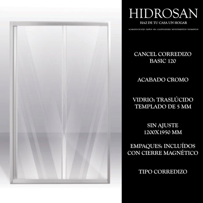 BASIC 120 CON20 CANCEL CORREDIZO 5MM 120