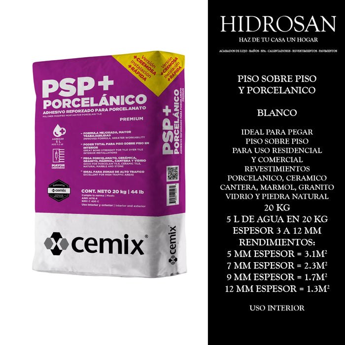 PSP PISO/PISO PORCELANICO 34860CEM 20 K