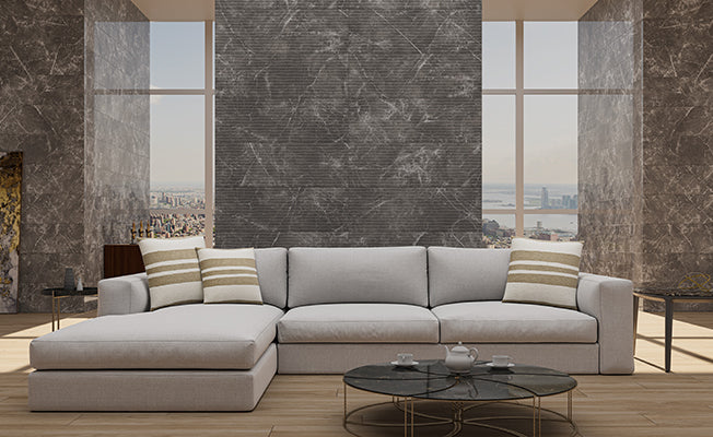 MARWOL GREY MURO MARWOL RELIEVE 30X90 1.