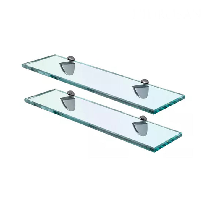 2 REPISAS PARA BAÑO 40X11 9MM COLOR T