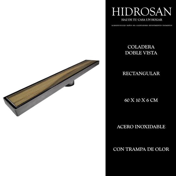 COLADERA RECT DBL VISTA M/P