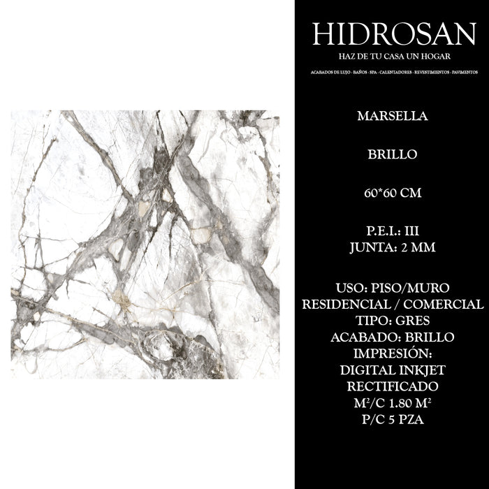 MARSELLA BRILLO G N TR AT DI(MX 60X60 5P