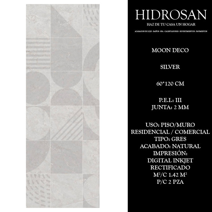 MOON SILVER DECO G N TR AT DI(MX 60X120
