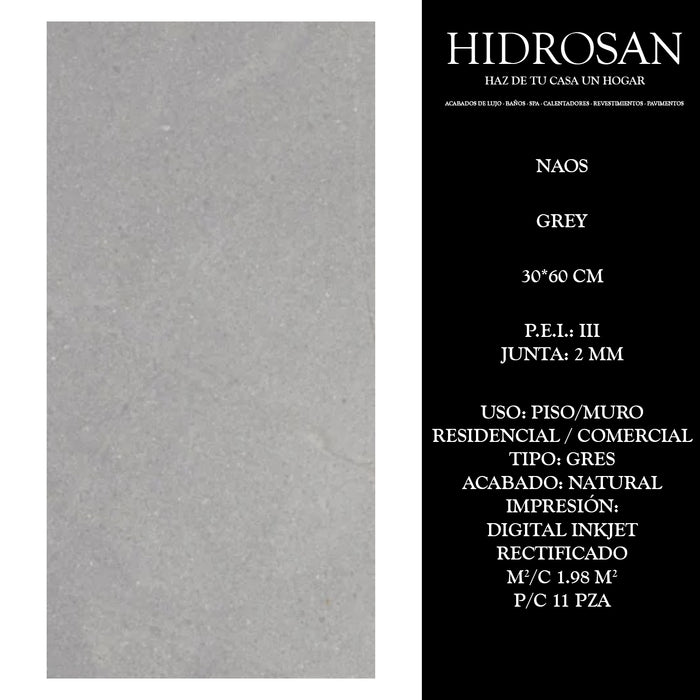 NAOS GREY G N TR AT DI(MX 30X60 11P 1.98