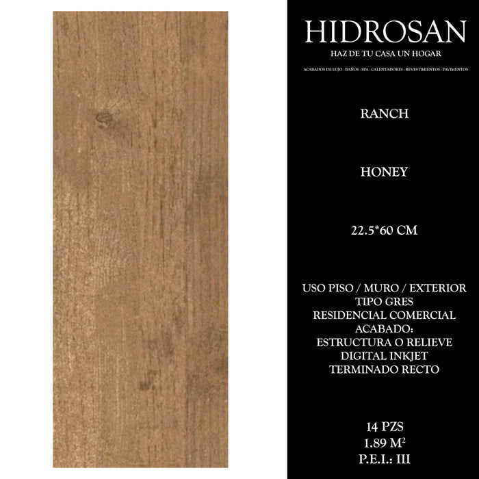 RANCH HONEY G N TR AT DI(MX 22.5X60 14P