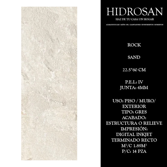 ROCK SAND G N TR AT DI(MX 22.5X60 14P 1.