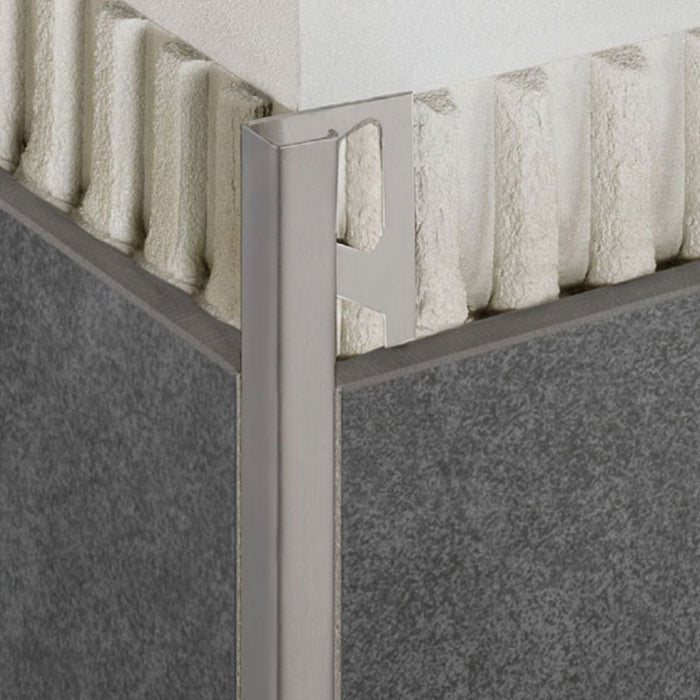 ANGULO  16MMX2.5ML PZA  PLATA MATE Tiles
