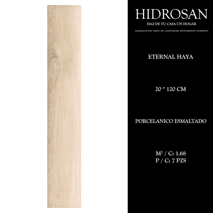 ETERNAL REC HAYA 20X120 PORC ESM REC 1.6