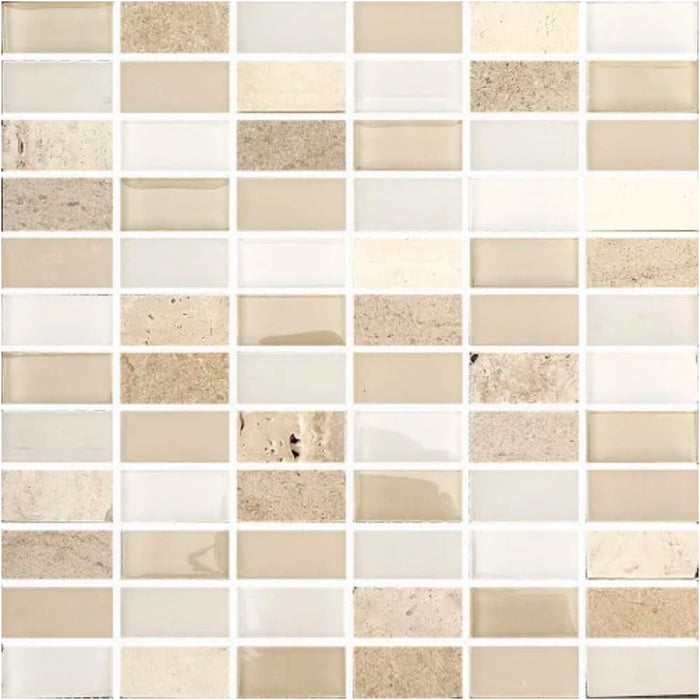 DAKAR DEC Mixto 8MM 30X30 MARFIL PZA CST
