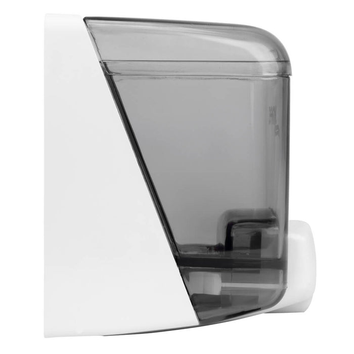 JABONERA AZUR MINI RELLENABLE BLANCA LOG