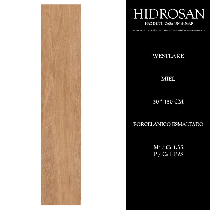 WESTLAKE Rec MIEL 30x150 POR ESM MATE 1.