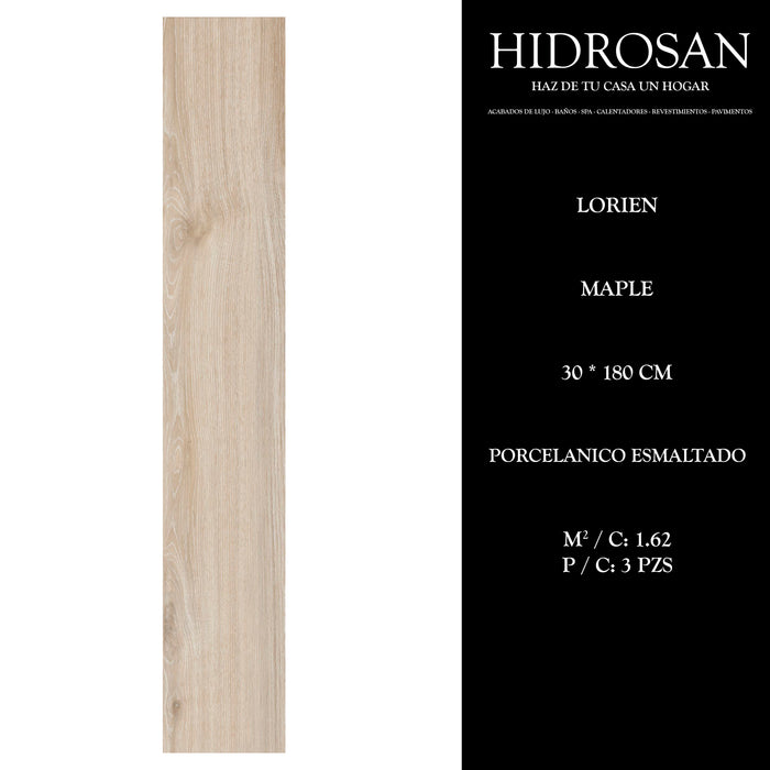 LORIEN Rec MAPLE 30x180 PORC ESM MATE 1.