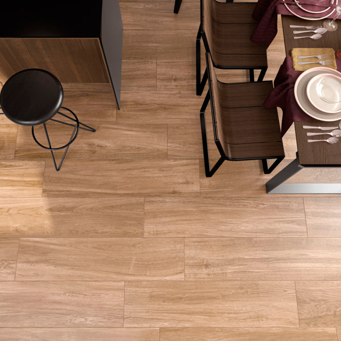 BRIGHTON OAK 30x120 PORC ESMALTADO MATE