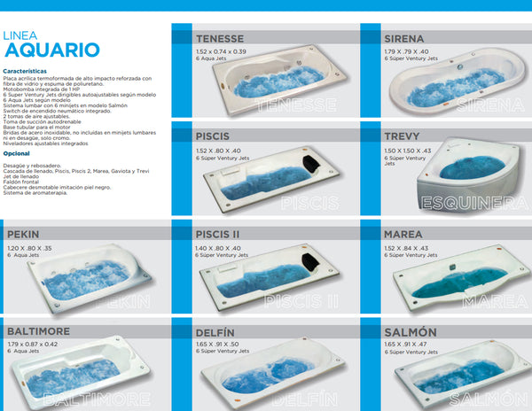 Linea Aquario Aquaspa