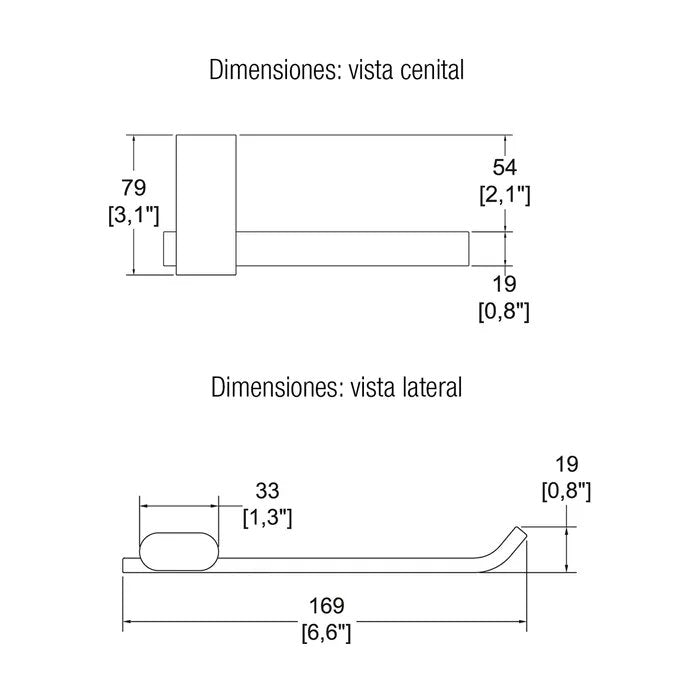 PORTAPAPEL SENCILLO PREMIER EB