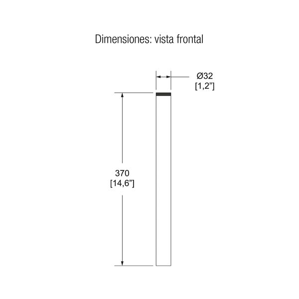 TUBO EXT. P CTA LAV 37 CMS