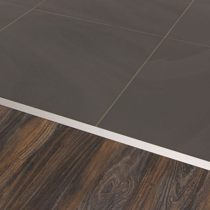 LISTELOS  8MMX2.5ML PZA  PLATA MATE Tile