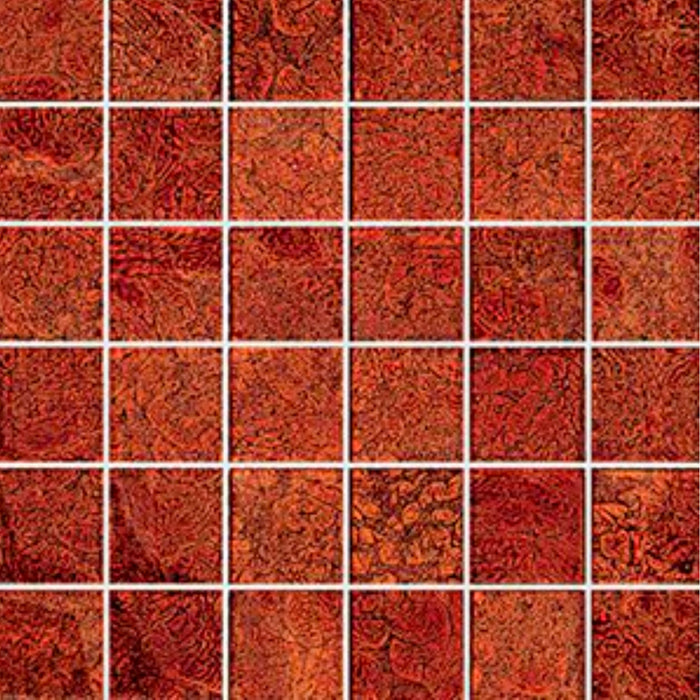LUMINATTI DEC Mixto 8MM 30X30 ROJO PZA C