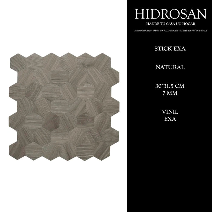 STICK EXA DEC VINIL 7MM 30X31.5 NATURAL